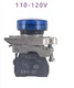 1PC NEW Schneider Indicator light XB4BVG6 ZBV-G1 blue 110-120VAC #YY