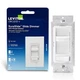 Leviton Decora+ SureSlide Universal Dimmer with Preset Switch - 6674-P0W (White)