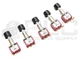 LOT OF 5 NEW C & K 8161 MINIATURE PUSHBUTTON SWITCH 0.4A MAX