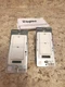 BRAND NEW Legrand WattStopper  LMSW-102-W  2 Button Digital Wall Switch White