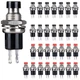 Clyxgs Momentary Push Button Switch，SPST Normal Closed NC Switch 2 Pin Mini M...