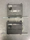 Lot of 2 Westinghouse PB1E Model B Push Button w/ 1161D43H01 Panel Cover / Mount