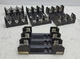 4 Pack Bussmann Buss R60060-3CR Fuse Holder 3-Pole 60 Amp 600V *USED