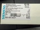 (1) Siemens 3SB3 605-0AA71 ILLUMINATED PUSHBUTTON MOMENTARY CONTACT
