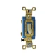 HUBBELL BRYANT 4802-I INDUSTRIAL GRADE TOGGLE SWITCH, 120/277V, 2-P, 15A, IVORY