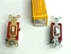 1-Hubbell Commercial Switch Single Pole CS120W 1-Bryant Single Pole Switch NIB
