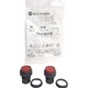 Lot of 2 Allen Bradley 800FP-LE4 Push Button Operator ,Illuminated,Red, 22mm