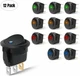 Nilight 12PCS Round Toggle LED Switch 12V Truck Rocker On Off Control 4 Colors