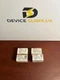 (4) Furnas 52BAK Contact Block, 600V, 10A-30A, Normally Open/Closed Lot of 4 New