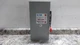 Eaton DH361UGK 600VAC/250VDC 30 Amps AC Heavy Duty Nonfusible Safety Switch