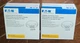 Lot of 2 Eaton Lampholder with Pull Chain Switch -WHITE- (660W-250V) 659-BX-LW