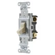 Hubbell Wiring Device-Kellems CS320I 20A 120/277V 3Way Ivory Toggle Switch