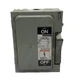 USED Murray 3P 30A 600V 20HP Type 1 Indoor Single Throw Safety Switch HU361