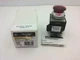 GENERAL ELECTRIC CR104PBL11R5P2 PUSHBUTTON ILLUMINIATED 2 POS RED MUSHROOM NIB
