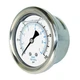 PIC Gauges 202L-404E Center Back Mount Glycerine Filled Pressure 4", 0/6000 