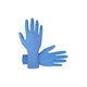SAS 6610-40 Derma-Max Nitrile Disposable Gloves, 8 mil, 2XL, 50 Pack
