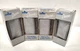 Lot of 4 Leviton Gray 15 Amp 120/277 Volt Decora Rocker Single-Pole AC Switches