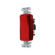 HUBBELL DS320R Wall Switch,Red,20 A;Back; Side,3-Way 49YL62