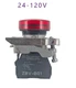 1PC NEW Schneider Indicator light XB4BVBG4 ZBV-BG1 red 24-120V #YY