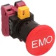 1PC IDEC CORPORATION HW4B-V4F02-R-EMO-2 22Mm Emergency-Stop