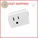 Leviton 15 Amp, 125-Volt AC 3-Wire Grounded Switch Tap with ON/OFF Button, 1470-