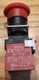 Omron STI Emergency Stop Push Button A22E-M-02, 22mm, Red, 40mm Head