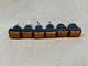 Fuji Electric AH165-ZT Orange Indicator Light *lot of 6* #2776FMLPT26