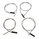 Lot of 4 SMC D-Y59A Solid State Auto Switch Sensor, NPN, 24VDC, 3-Wire, 0.5m