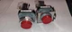Allen Bradley LOT OF 2 Allen Bradley 800T-B Series T Pushbutton with Contact Blo