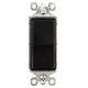 PASS & SEYMOUR LEGRAND TM873-BKSLCC10 LIGHTED SWITCH, 3-WAY, 15A, 120V, BLACK