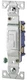 Eaton Wiring Devices 1301-7W Series Toggle Switch, White, 15 A, 120 V
