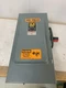 SQUARE D HU363 100 AMP 600 VOLT 3 PHASE NON-FUSIBLE INDOOR DISCONNECT..D-2225