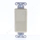Hubbell Bryant 9903I Ivory Industrial Rocker Light Switch 20A 3-Way 120/277V