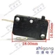 4pcs DEFOND DMC-1115 Micro Limit Switch 2 Pins 15A  250VAC NC. Com. Pin No Rod