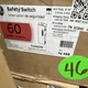 GE TH4322R Safety Switch 60A 3-Pole Heavy Duty Fusible Outdoor Enclosure