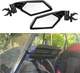 PSLER UTV Side Mirrors Rear View Racing Mirrors for RZR Ranger Maverick X3