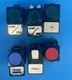 Square D Green, Red, Blue, Flick Switch Push Button w/ Contact Block [Lot of 6]