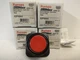 LOT OF (4) NEW OLD STOCK! FURNAS RED PUSH BUTTONS 52PX8A2
