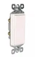 10 Count Case Legrand-Pass & Seymour TM870-W TradeMaster Decorator Switch New