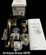 Baldwin 85320-050-FD Dummy Kit Antique Brass Finish Madison Door Handle Knob NOS