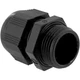 5PC ALTECH CORP 5309 213 Gland, Cable, Blk Polyamide 6, 39mm L, 24mm W, 12.