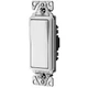 Eaton 7501W-10-L Decorator Switch, 15 A, 120/277 V, Thermoplastic Housing Materi
