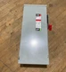 GE TH4323R Safety Disconnect Switch 100A 3P 240V 30HP Max 3R Enclosure 100 Amp