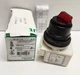 NEW IN BOX! SCHNEIDER 120V 2-POSITION RED MAINTAINED SELECTOR SWITCH 9001SK11J1R