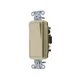 HUBBELL DS315I Wall Switch,Ivory,15 A;Back; Side,3-Way 5Z783