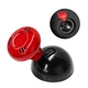 DXNQ Joystick Car Push Start Button Cover, Metal Engine to Red 