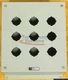 GE CR2940BC309A Button Enclosure, 8.75x10.5 inches, Oil Tight, 9 Position, NEW!
