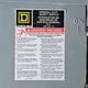 Square D DU222RB Safety Switch 60A 240VAC Heavy Duty Gray Metal