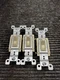 Lot of 3 Leviton 1453-icp 3-way Ivory Toggle Swithes