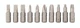Wiha 72593 10 Piece Bit Set - Slotted - Phillips - Square